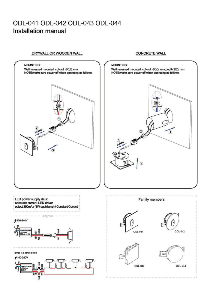 black outdoor step light installation guide