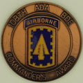 108th Air Defense Artillery Brigadier Commander Army Challenge Coin