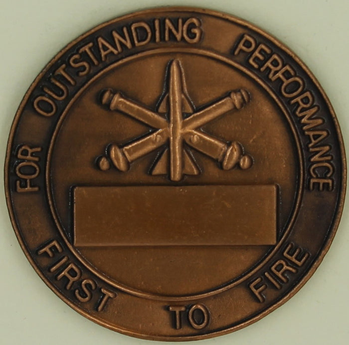 108th Air Defense Artillery Brigadier Commander Army Challenge Coin