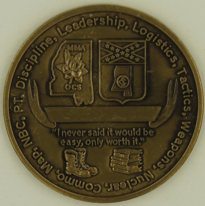 108th Regional Training Institute Officer Candidate School OCS Army Challenge Coin