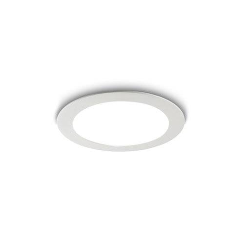 Slimline celling downlight on a white background