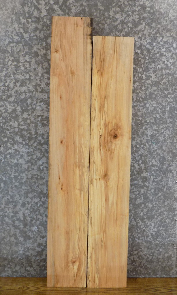 2- Kiln Dried Rustic Maple Lumber Boards/Book Shelf Slabs 43887