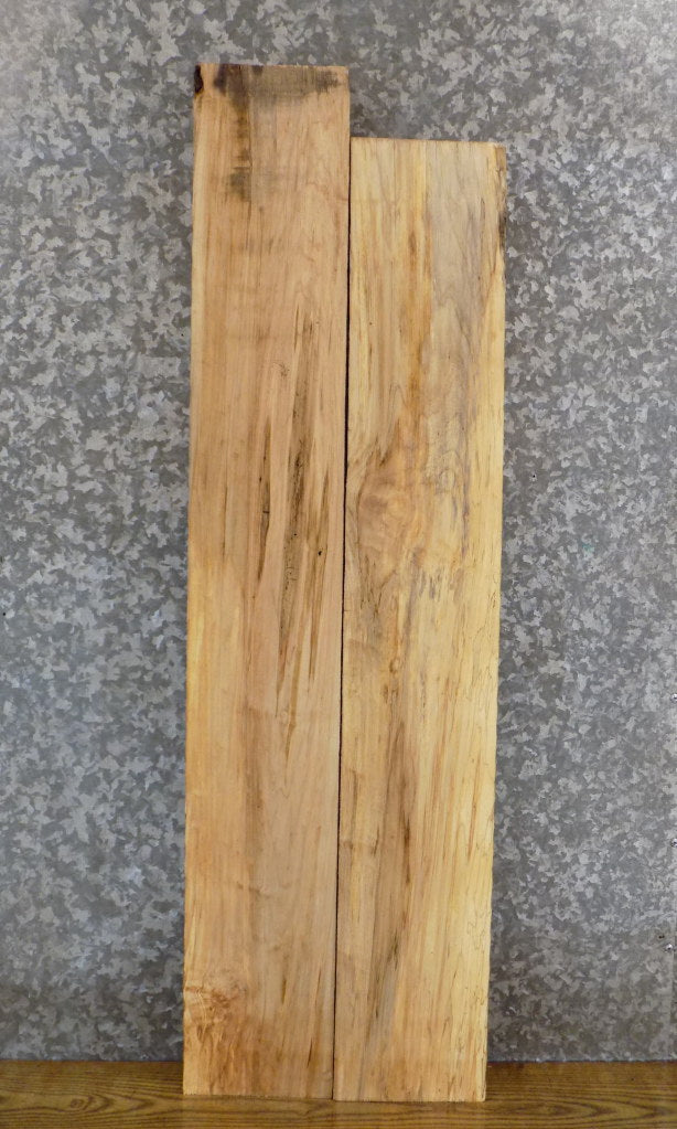 2- Kiln Dried Rustic Maple Lumber Boards/Book Shelf Slabs 43887