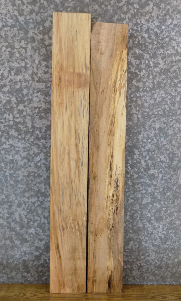 2- Kiln Dried Rustic Maple Wall/Book Shelves/Lumber Boards 44110