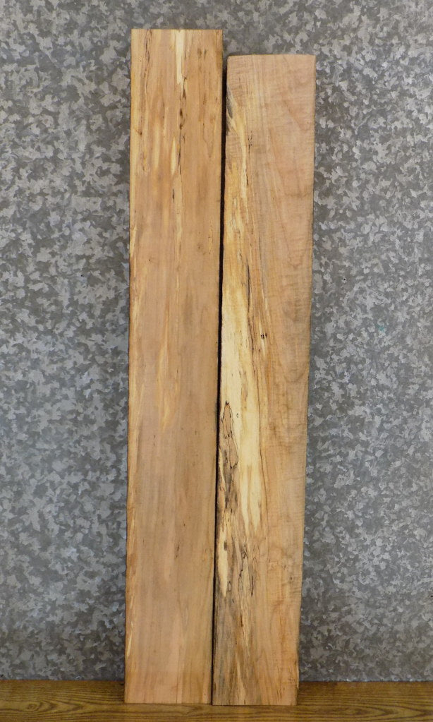 2- Kiln Dried Rustic Maple Wall/Book Shelves/Lumber Boards 44110