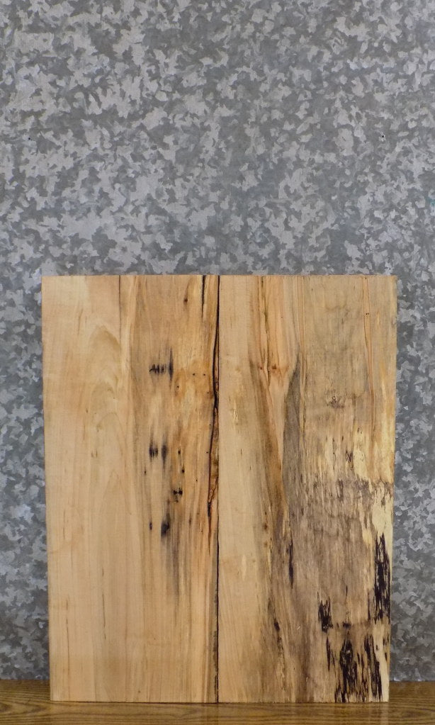 2- Reclaimed Maple Kiln Dried Lumber Boards/Wall Shelf Slabs 13791