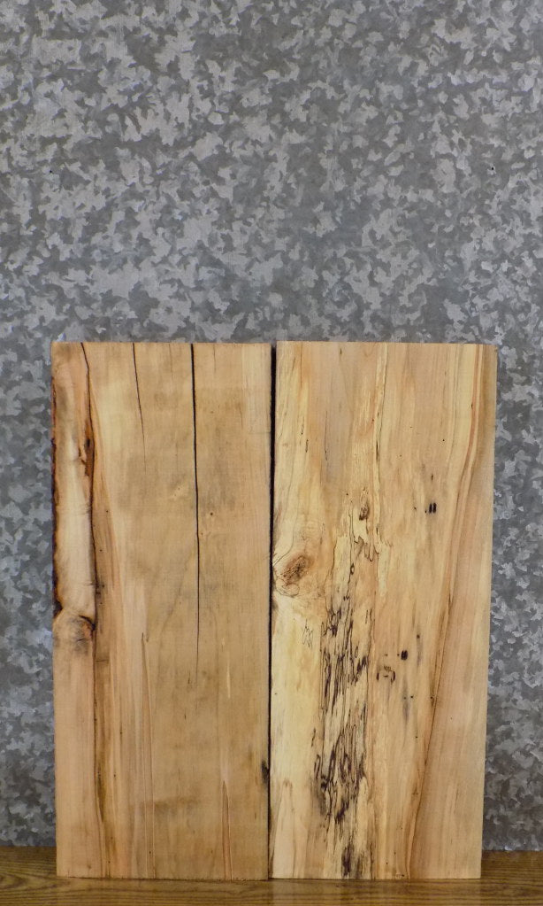 2- Reclaimed Maple Kiln Dried Lumber Boards/Wall Shelf Slabs 13791