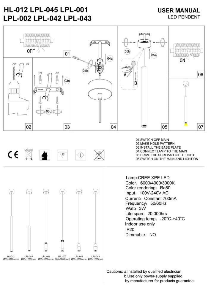 black slimline hanging pendant light installation guide