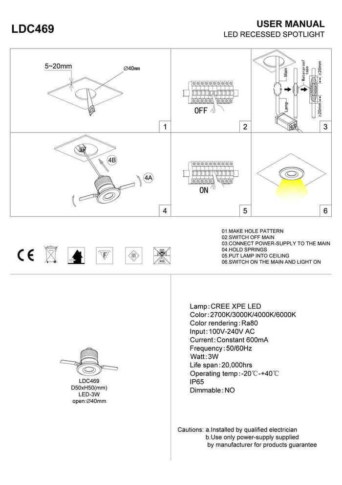 black waterproof recessed bathroom ceiling light installation guide
