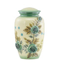 3D Green Rose Bouquet Cremation Urn - ExquisiteUrns