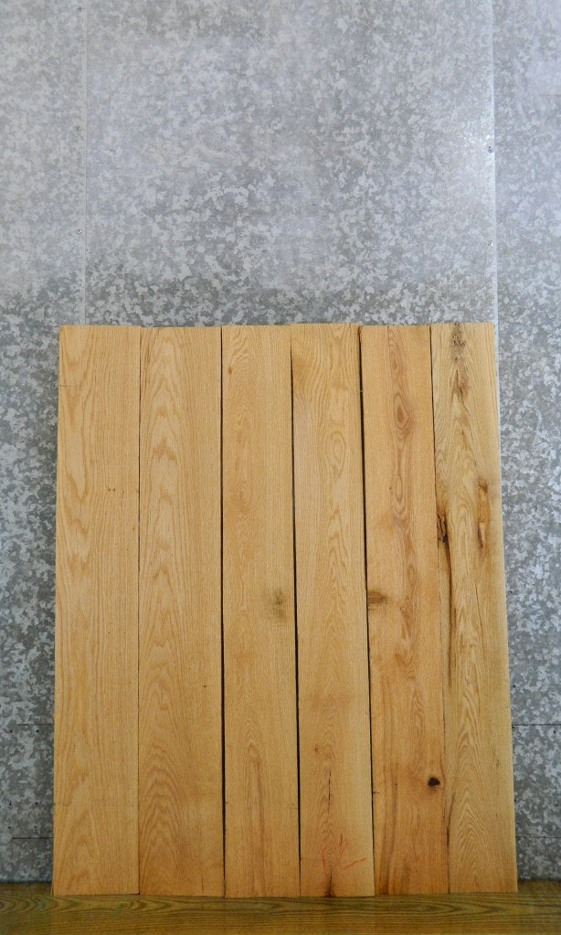 6- Kiln Dried Rustic Red Oak Lumber Pack/Craft Boards 41008-41009