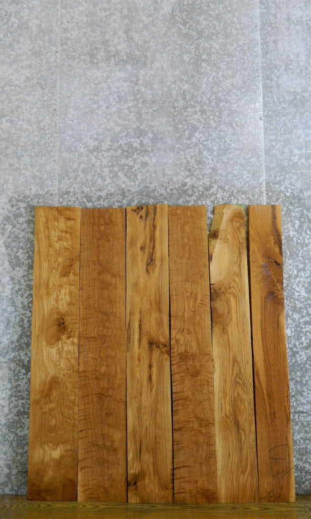 6- Kiln Dried Salvaged Red/White Oak Lumber Boards 41362-41363