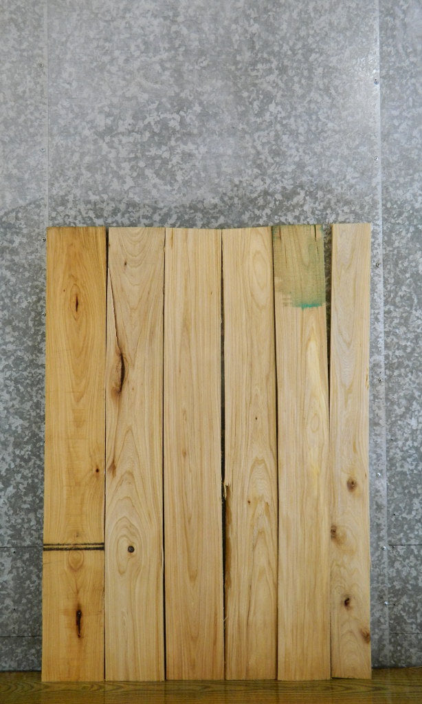6- Rustic Kiln Dried Hickory Lumber Pack/Craft Boards 41092-41093