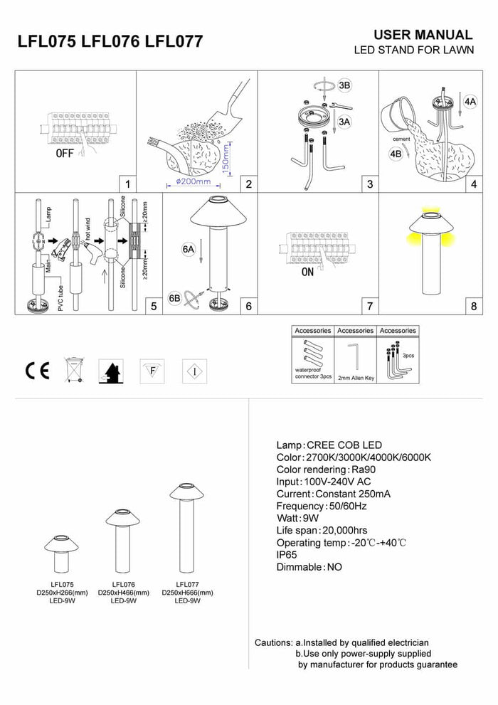 landscape bollard light installation guide