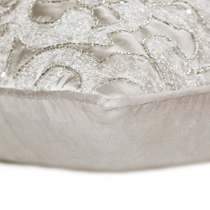 Abra - Brown Velvet Throw Pillow Cover