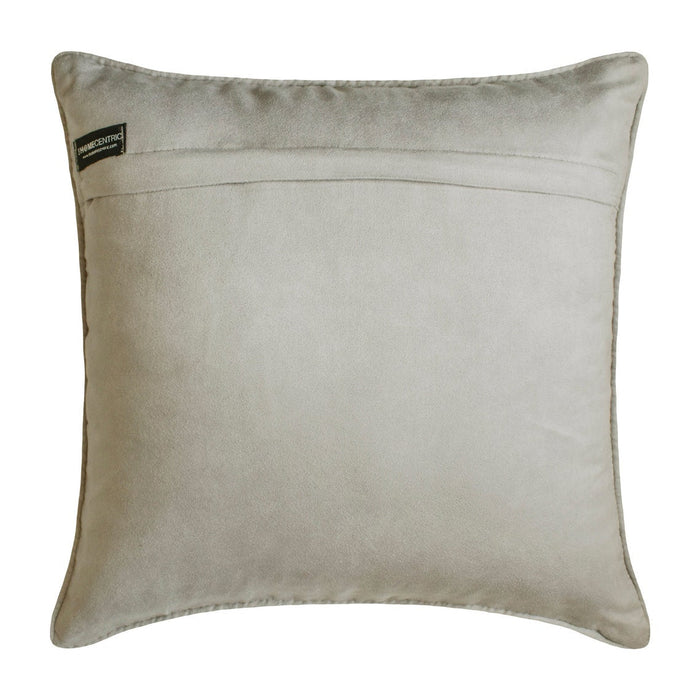 Abra - Brown Velvet Throw Pillow Cover