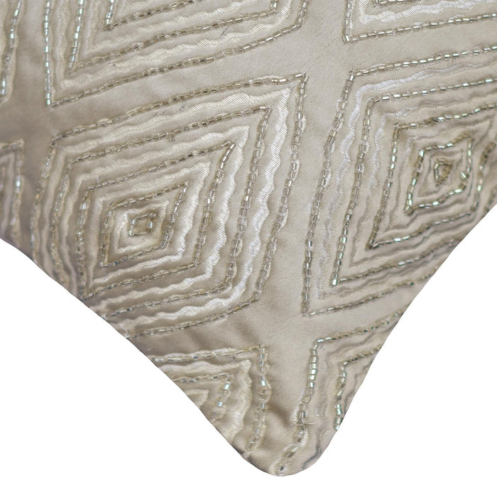Aether - Jacquard Gray Decorative Bed Runner and Pillow Cover