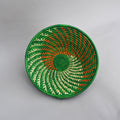 Hand woven straw. A tradition and art which has been part of Ugandan culture for centuries.  With all of the materials used being natural products or recycled, we also believe this is a lovely way of making use of natural resources the world has to offer and making positive changes to become more sustainable.  Beautifully, unique, handmade basket made out of banana stalks and raffia fibres also known as the Ugandan basket.