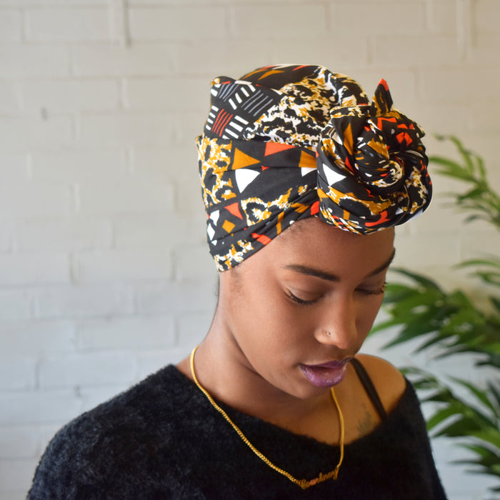 African Head Wrap - Sia - Rufina Designs
