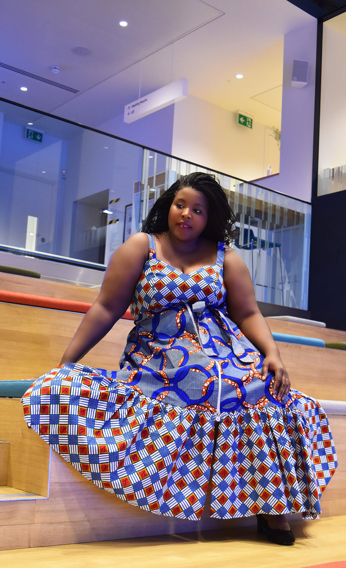 African Print Dress - Soma - Rufina Designs