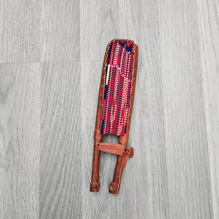 African Print Foldable Hand Fan - AP08