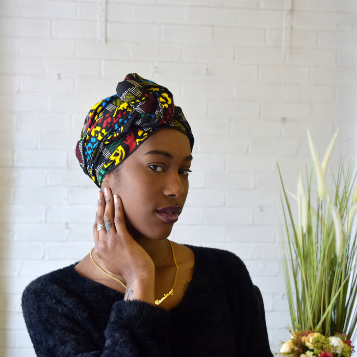 African Print Head wrap - Temi - Rufina Designs