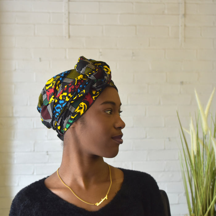 African Print Head wrap - Temi - Rufina Designs