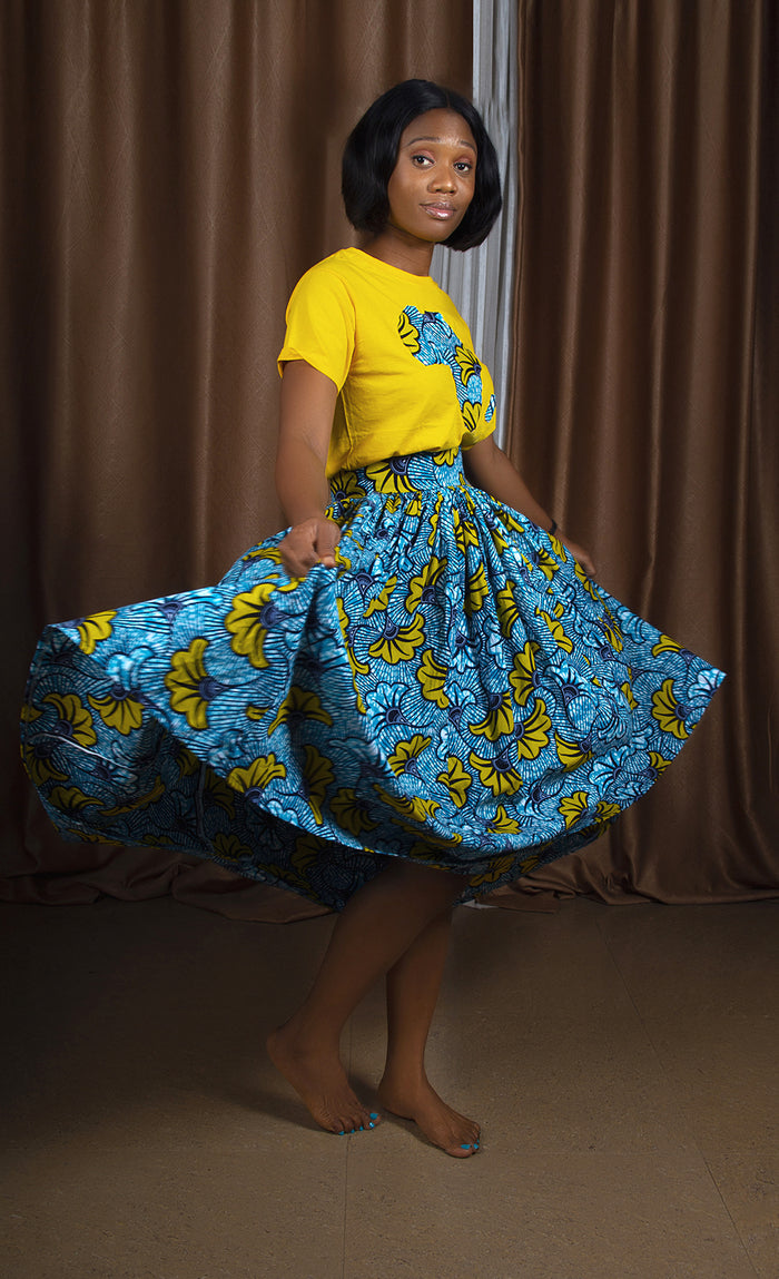 African Print T-shirt - Rufina Designs