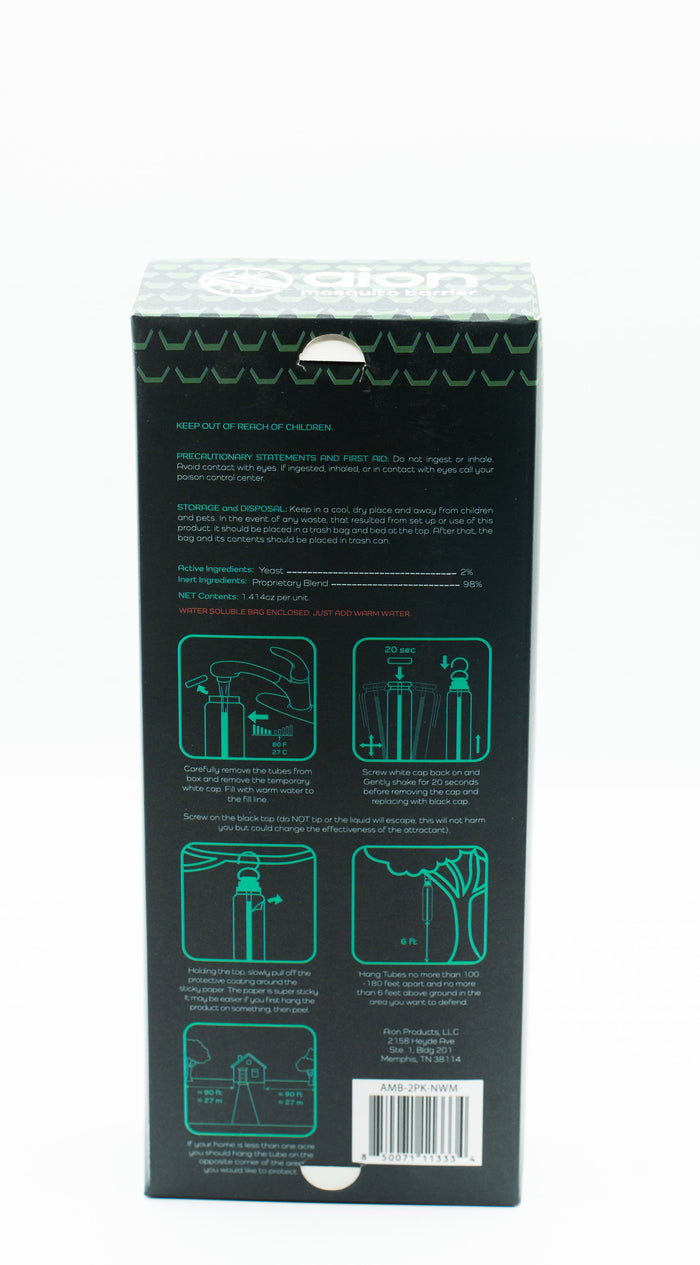 Aion Mosquito Barrier - Traps Mosquitos