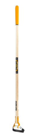 AMES TRUE TEMPER ACTION HOE WITH CUSHION END GRIP ON HARDWOOD HANDLE
