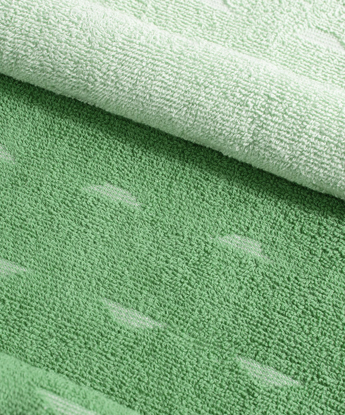 Aroma 4Pc Towel Set, Green Apple| 500 GSM Cotton