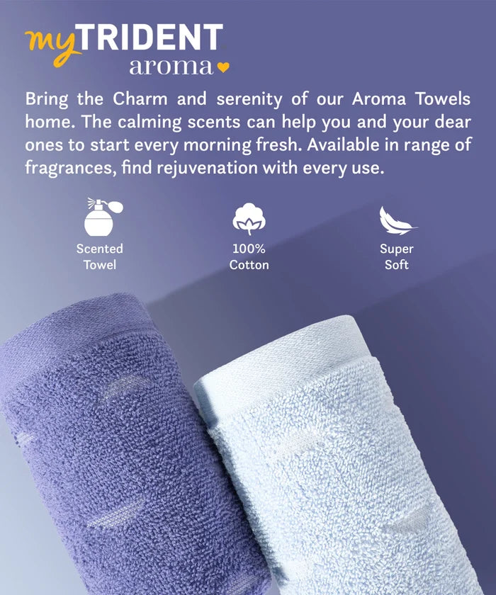 Aroma 4Pc Towel Set, Mystique| 500 GSM Cotton