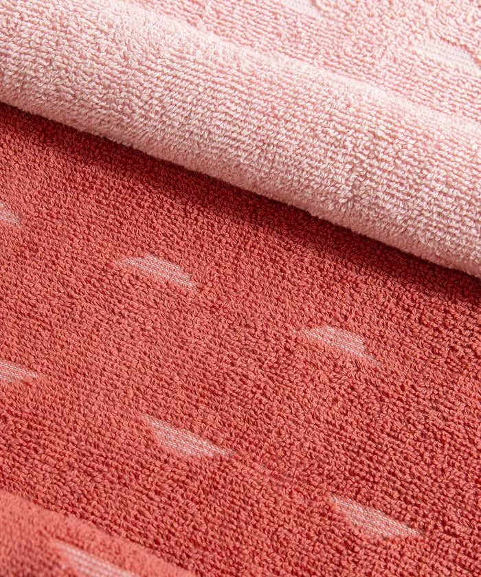 Aroma 4Pc Towel Set, Strawberry| 500 GSM Cotton