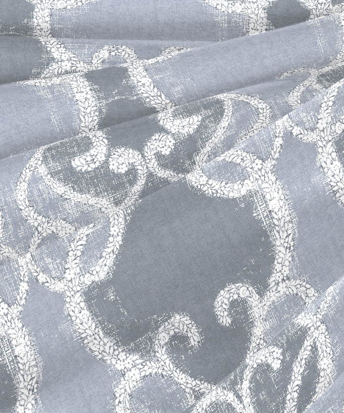 Aroma King Bedsheet Set, Lily Blush|180 TC Cotton|2 Pillow Covers