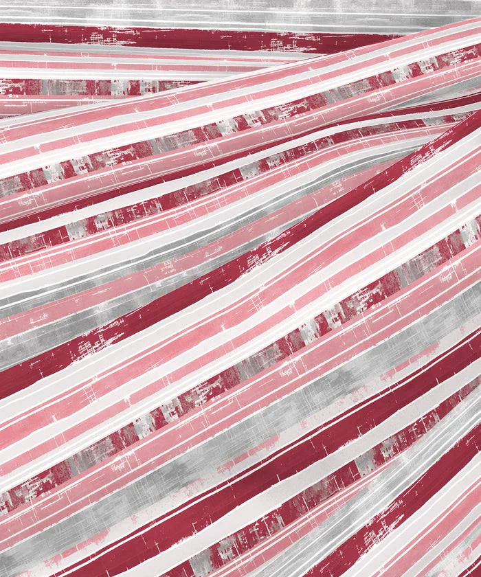 Aroma King Bedsheet Set,Strawberry The Edit|180 TC Cotton|2 Pillow Covers