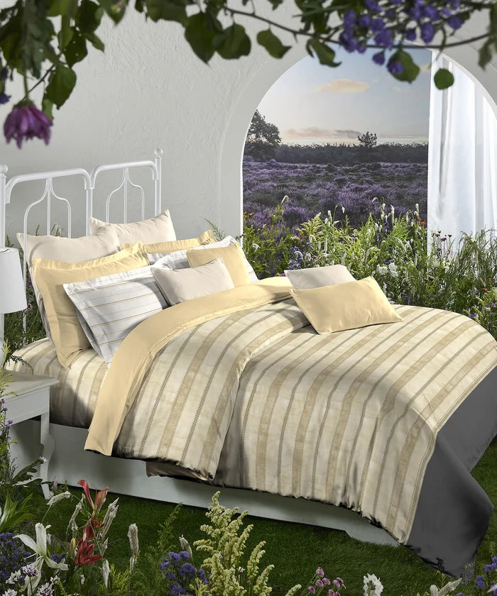 Aroma King Bedsheet Set,Vanilla Honey|180 TC Cotton|2 Pillow Covers