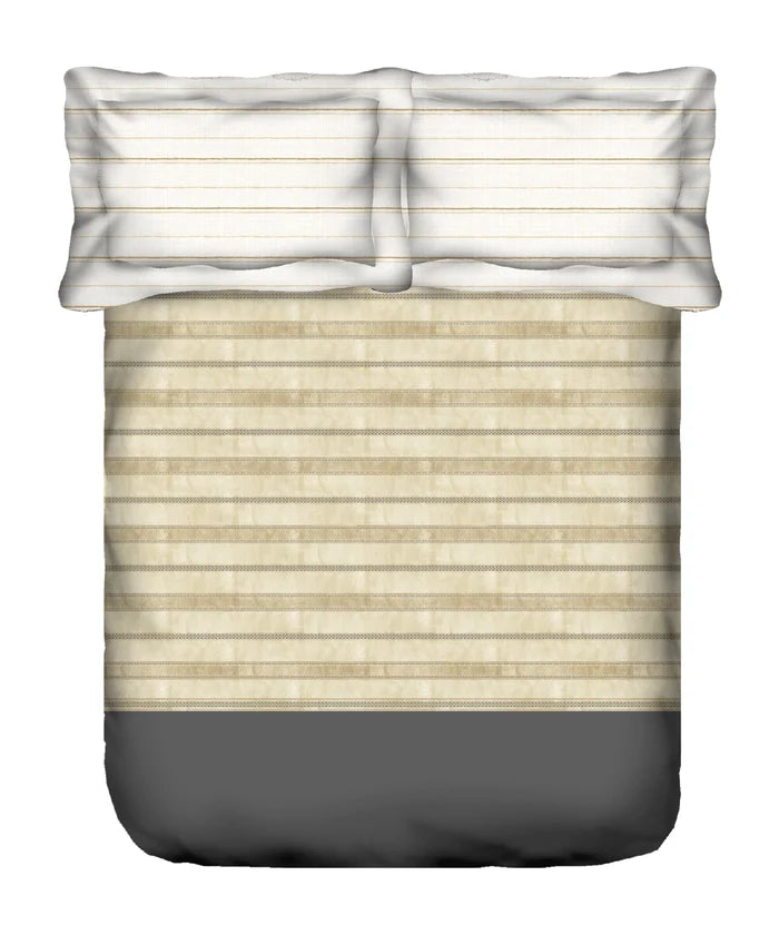 Aroma King Bedsheet Set,Vanilla Honey|180 TC Cotton|2 Pillow Covers