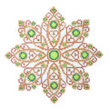 BB 2517 - Green Jeweled Snowflake