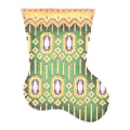 BB 2709 - Mini Stocking - Green with Purple Jewels