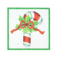 BB 3188 - Square Ornament - Candy Cane