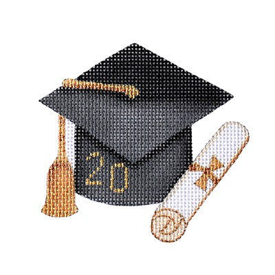 BB 6105 - Graduation Cap - Black
