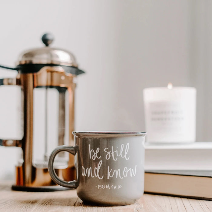 Be Still & Know Psalms Campfire Mug