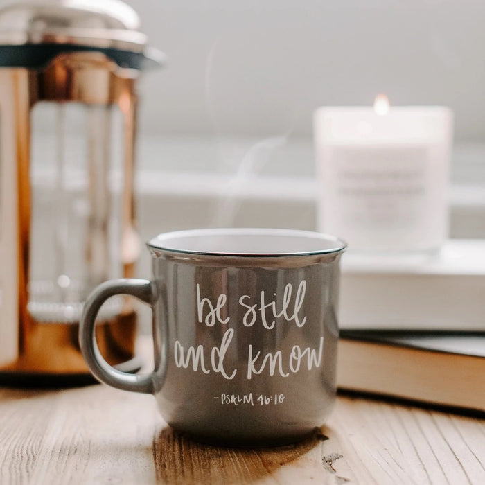 Be Still & Know Psalms Campfire Mug
