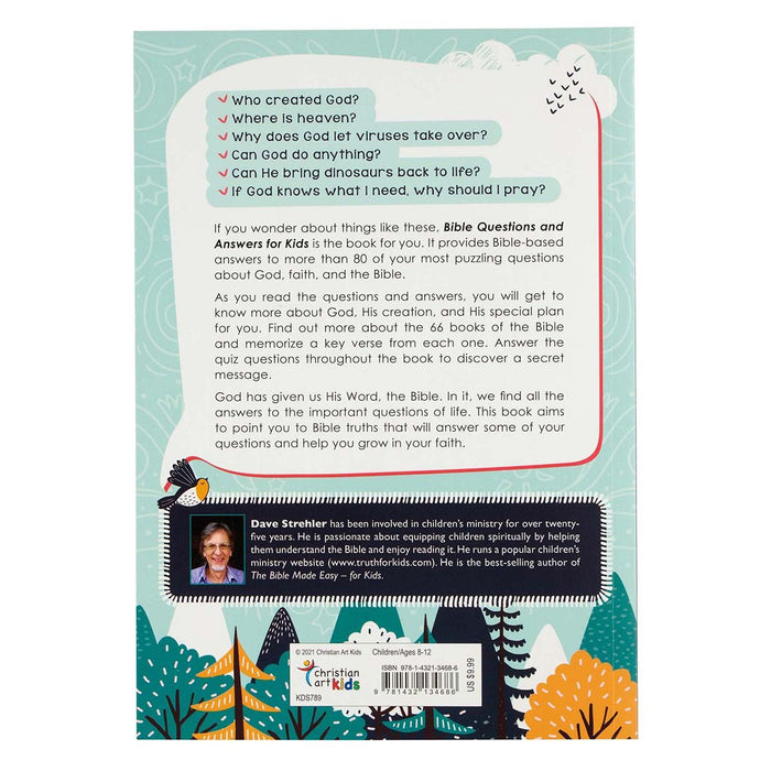 Bible Q&A For Kids Book