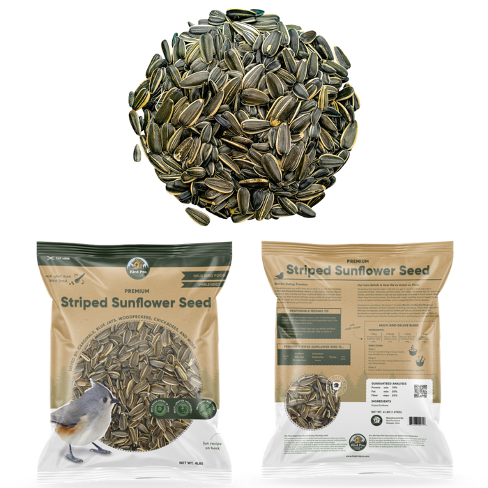 BIRD PRO UNBLENDED LINE Premium Striped Sunflower Seeds