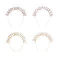 Birthday Rhinestone Headband
