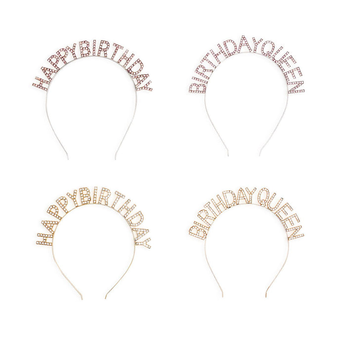 Birthday Rhinestone Headband