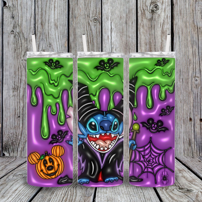blue alien halloween