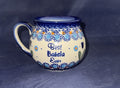 Blue Tulip Best Babcia Ever Bubble Mug - Pattern: Blue Tulip
