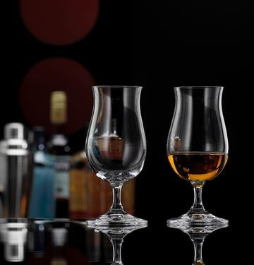 Bohemia Crystal Whiskey Taster Lead Free 190 ml Set of 6 Made in Czech Republic | Classic Tasting Glass and Nosing Copitas | Crystal Snifters Gift Sniffers for Sipping Neat Liquor | Elegant Desing